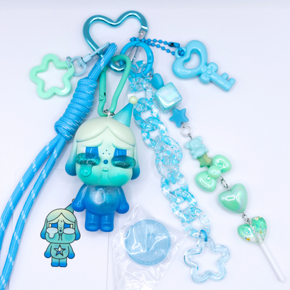 Handmade CRYBABY Star Boy Keychain and Bag Charm