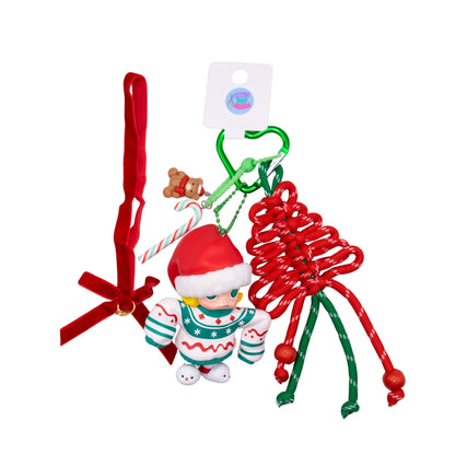 Handmade POP MART MOLLY Castle Miracle Box Keychain/Christmas Ornament