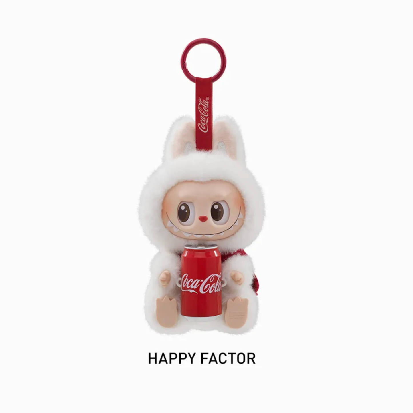 POP MART Die Monster Coca Cola Serie Vinyl-Gesicht Plüschanhänger