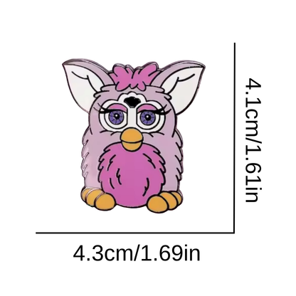 Furby 90er Millennial-Nostalgie Emaille-Pins verschiedene Designs