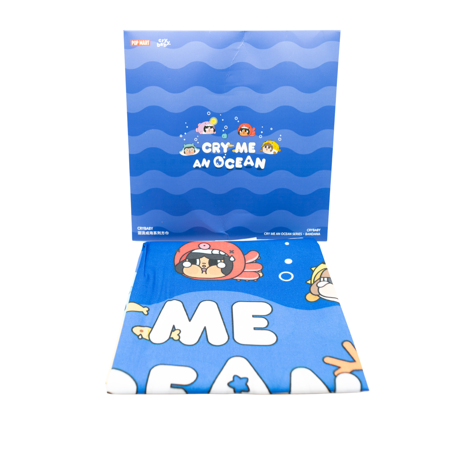 POP MART CRYBABY Cry Me An Ocean Series Bandana