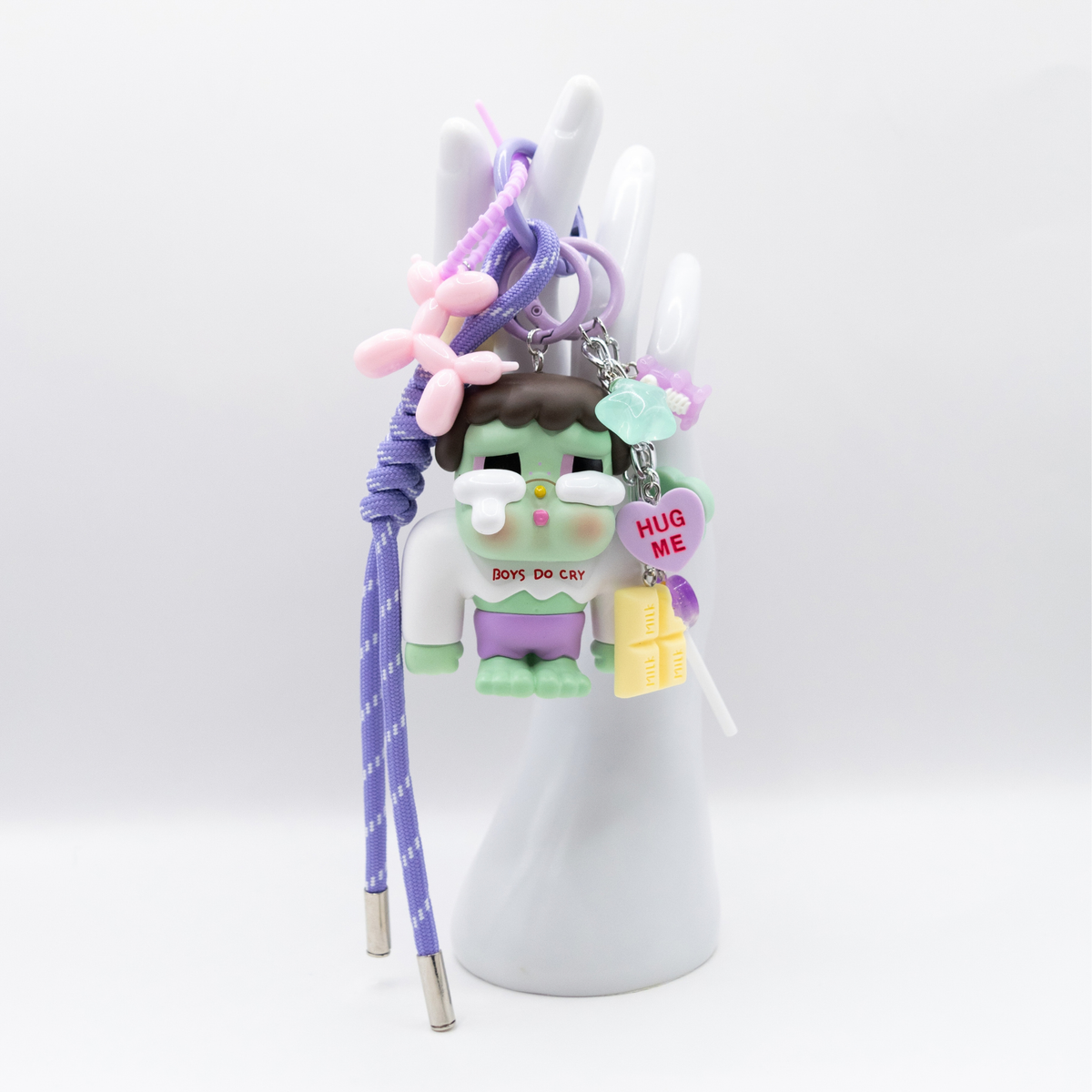 Porte-clés/Bijou de sac CRYBABY Monster Tears FAIT MAIN BIG BOY FRANKIE