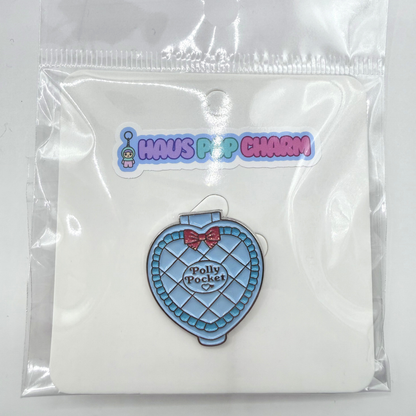 Classic Polly Pocket 90s Heart Enamel Pin