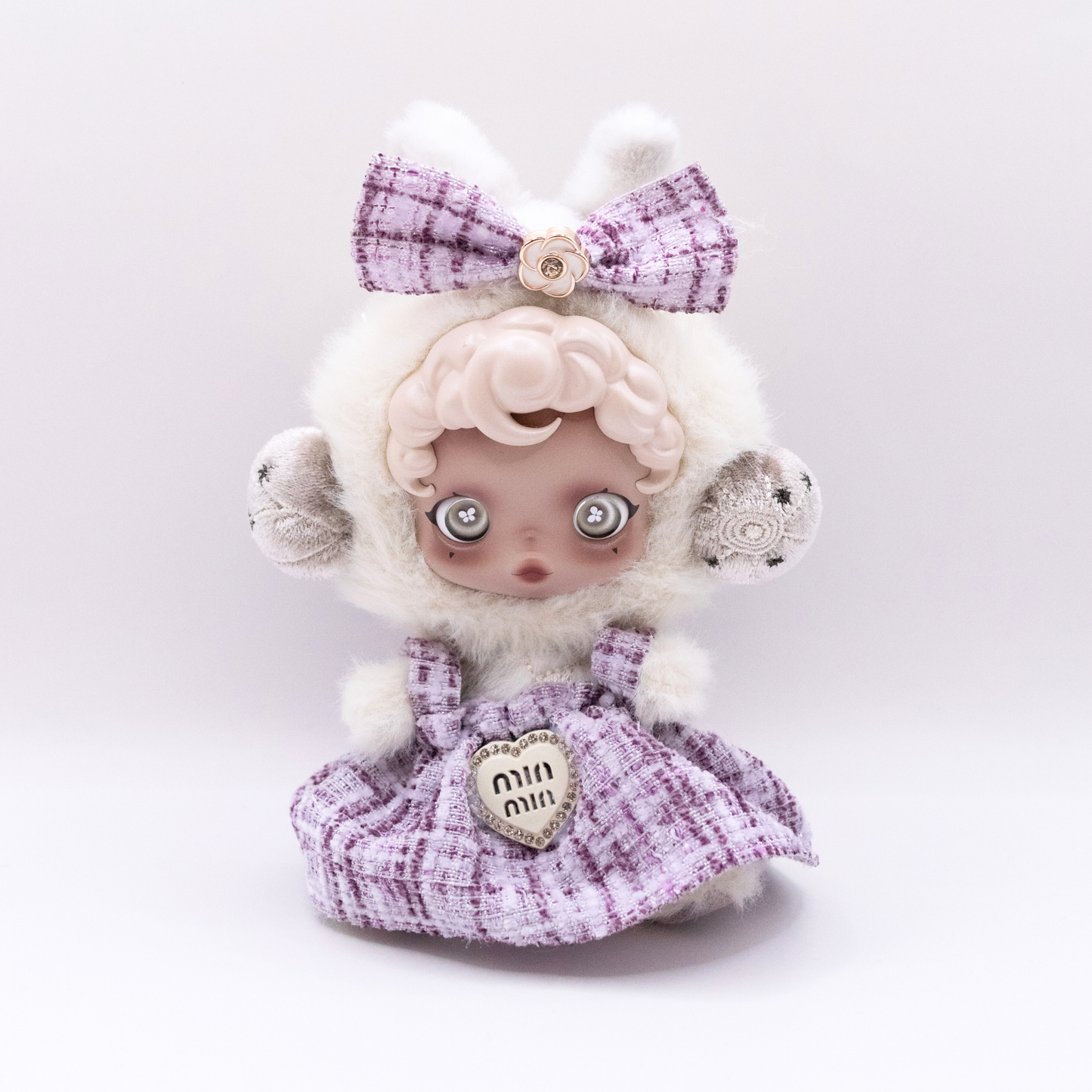 Designer Inspired 17cm Doll Clothes 2-Piece Set Various Colours