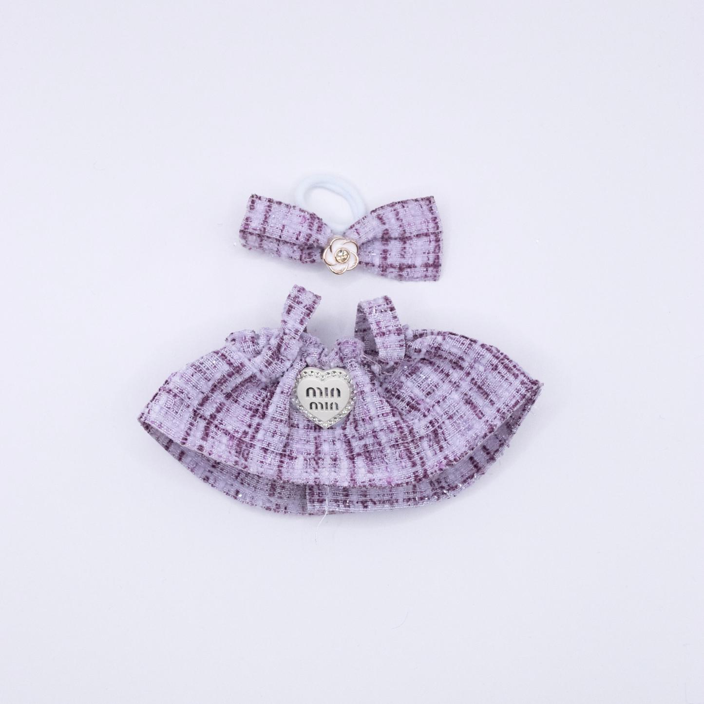 Designer Inspired 17cm Doll Clothes 2-Piece Set Various Colours