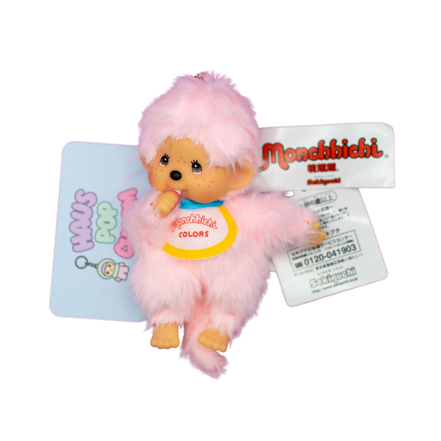 Monchhichi Colours Serie Plüschanhänger