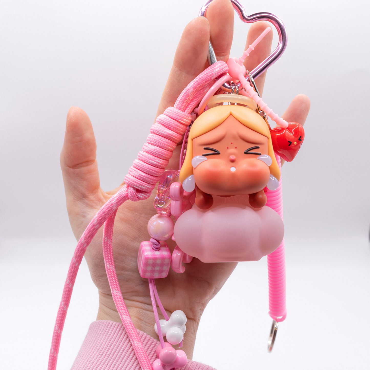 Handmade CRYBABY Stupid Cupid Chunky Keychain and Bag Charm