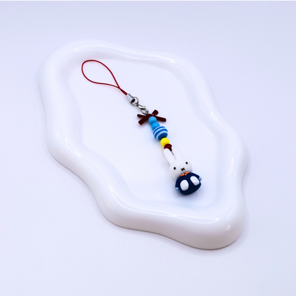 Handgemachter MIFFY Handy-Anhänger Verschiedene Farben