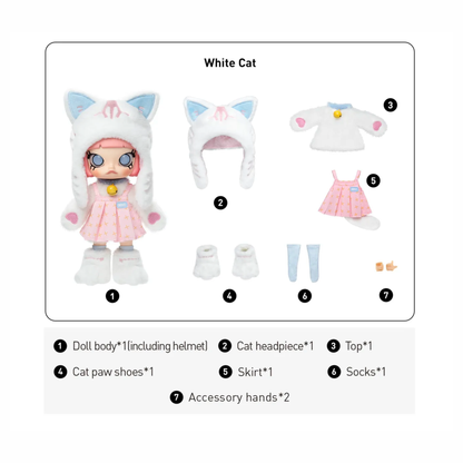 POP MART Molly Peekaboo 1/8 Actionfigur Puppe