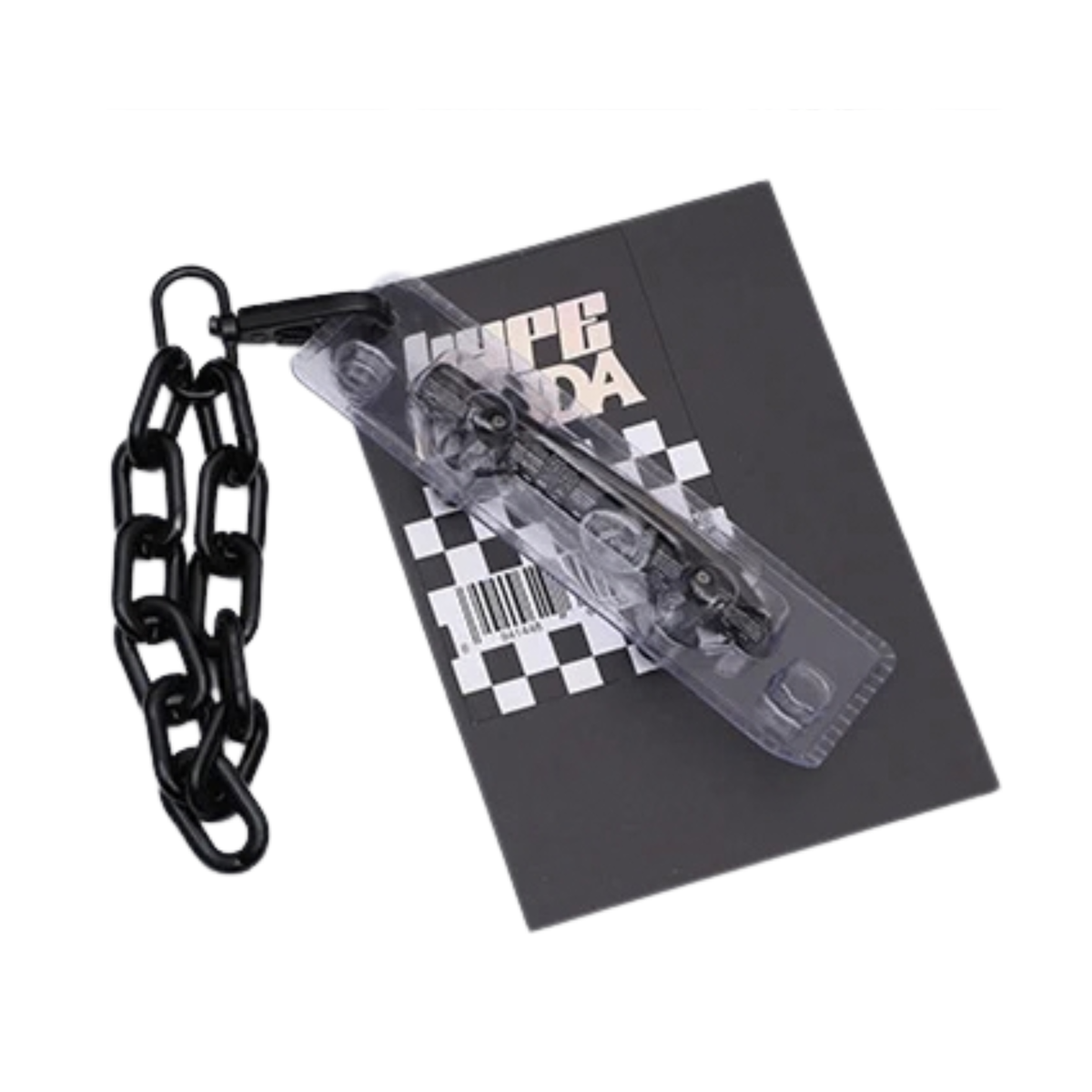 POP MART SKULLPANDA Hypepanda Serie Finger-Skateboard-Abzeichen (Limitierte Edition)