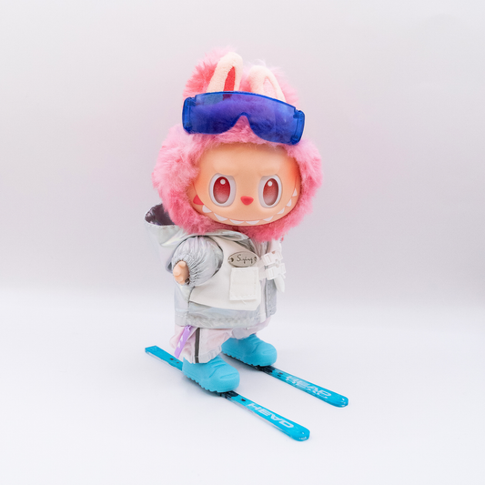 Cute 17cm Doll Clothes Ski Suit 4-Piece Set Various Colours