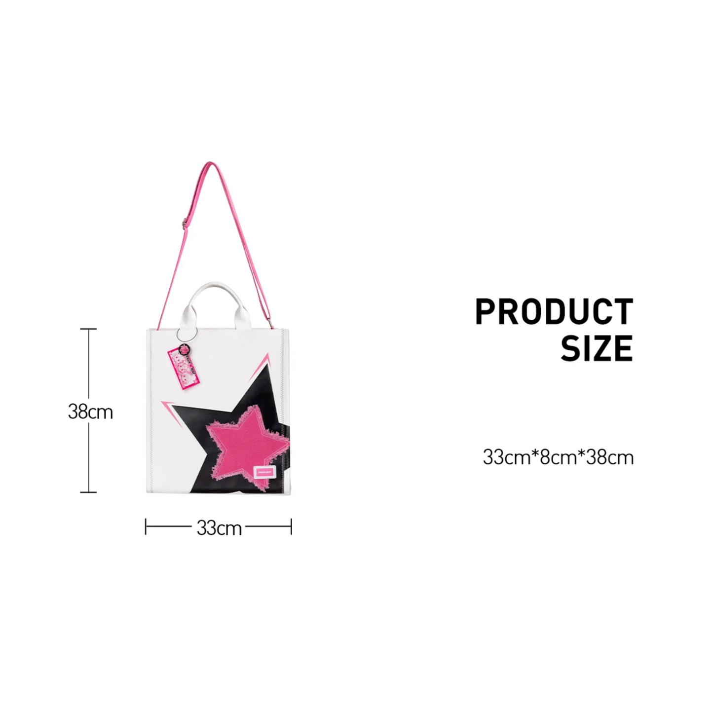 POP MART Peach Riot Rush Hour Series Shoulder Bag