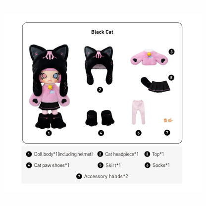 POP MART Molly Peekaboo 1/8 Actionfigur Puppe