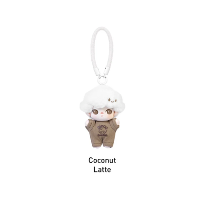 POP MART Dimoo World Crush On Coffee Series Soft-Faced Plush Keychain