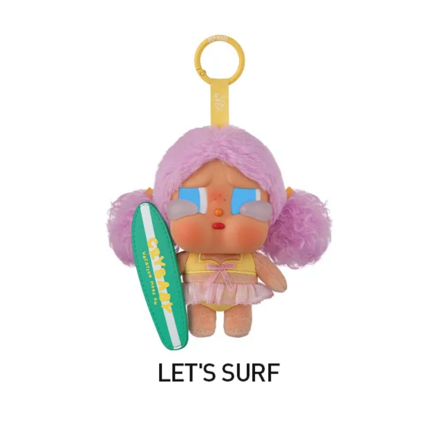 POP MART CRYBABY Vacation Mode On Series Plush Pendant