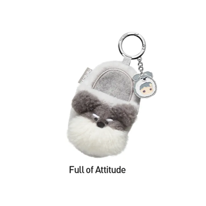 POP MART Hacipupu Take me Home Series Slipper Plush Pendant