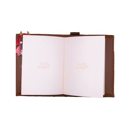 POP MART CRYBABY Crybaby's Tears Series Devil Plush Notebook Badge Set (Limited Edition)
