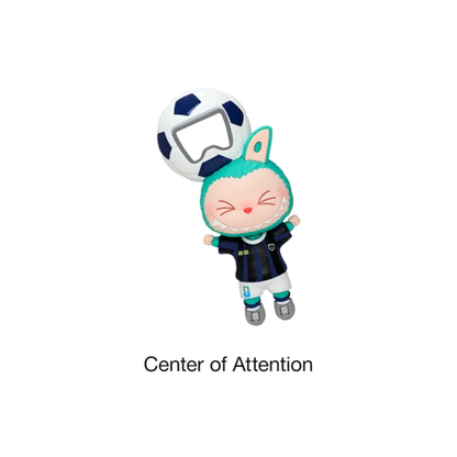 POP MART The Monsters × FIFA Series Bottle Opener Fridge Magnet
