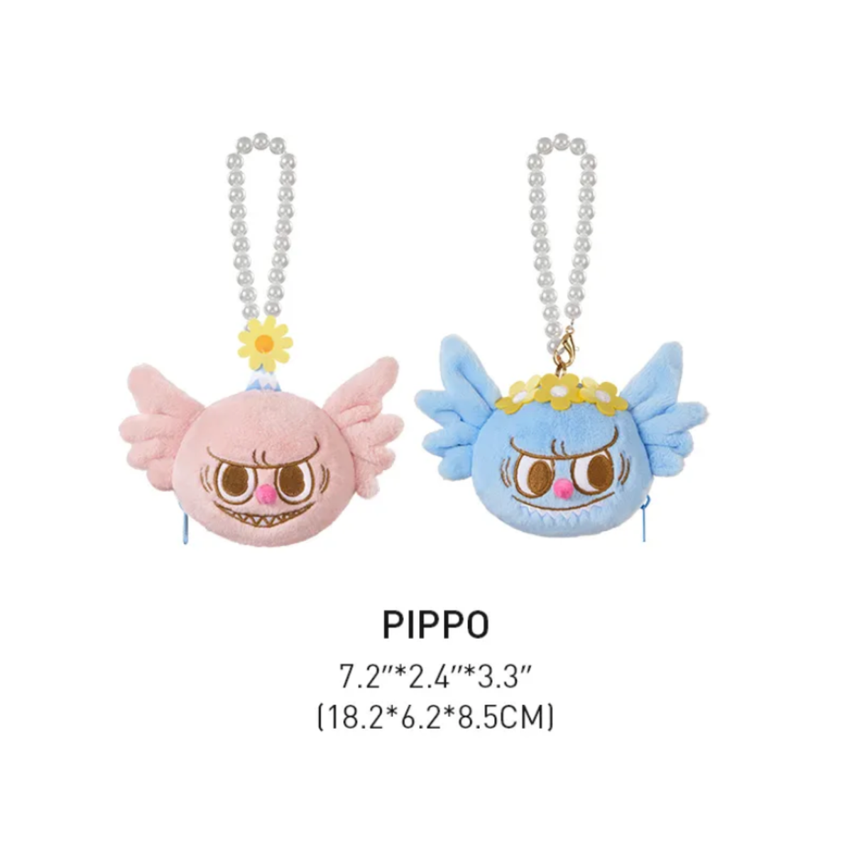 POP MART THE MONSTERS Party Series Peluche Réversible