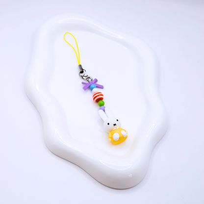 Handgemachter MIFFY Handy-Anhänger Verschiedene Farben