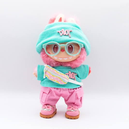 Premium Luxury Designer Inspired Doll Clothes 6-Piece Set