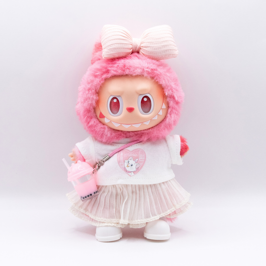 Cute 17cm Doll Clothes Marie Cats 5-Piece Set