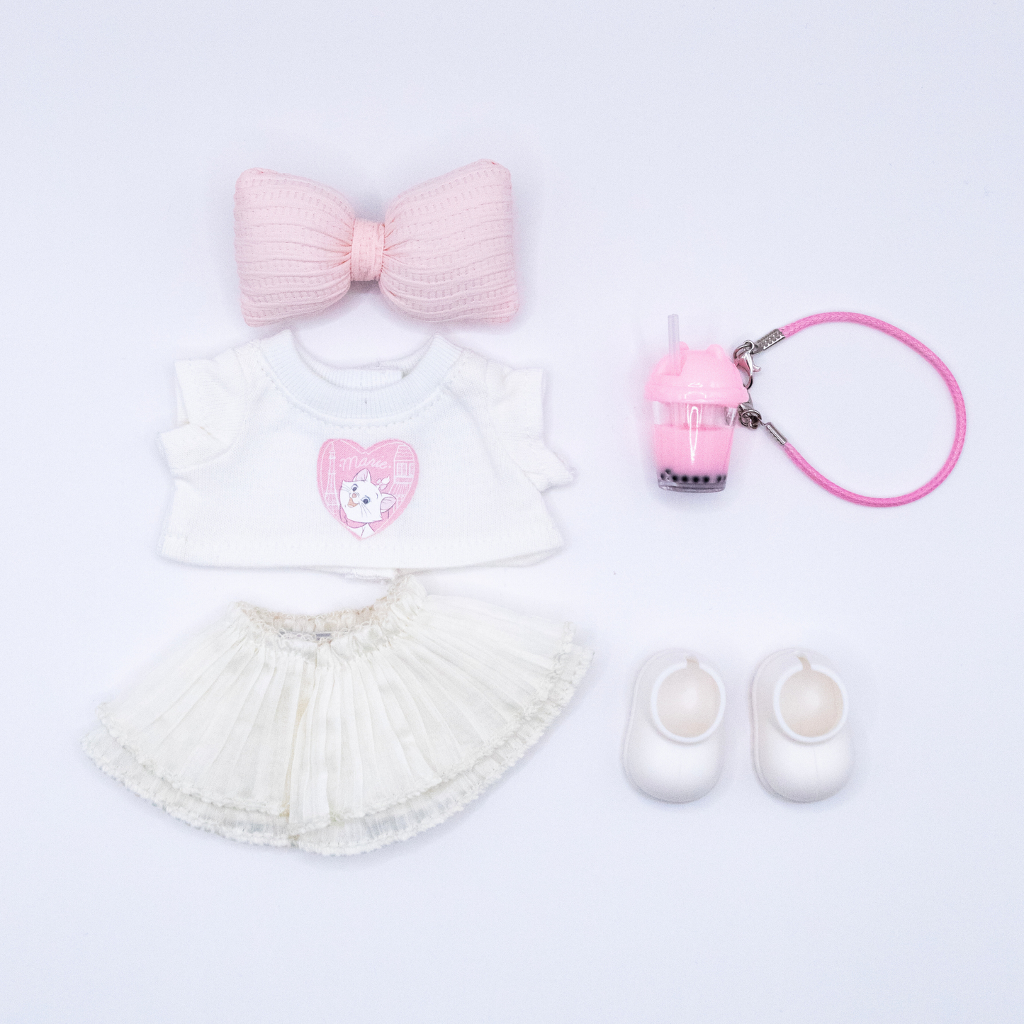 Süße 17cm Puppenkleidung Marie Katzen 5-teiliges Set