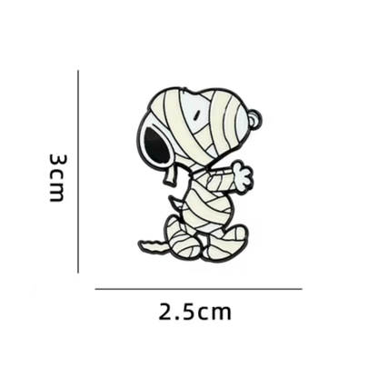 Snoopy Halloween Enamel Pins Various Designs