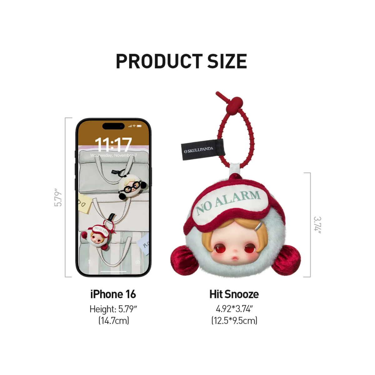 POP MART Skullpanda Off Mode Series Earphone Bag