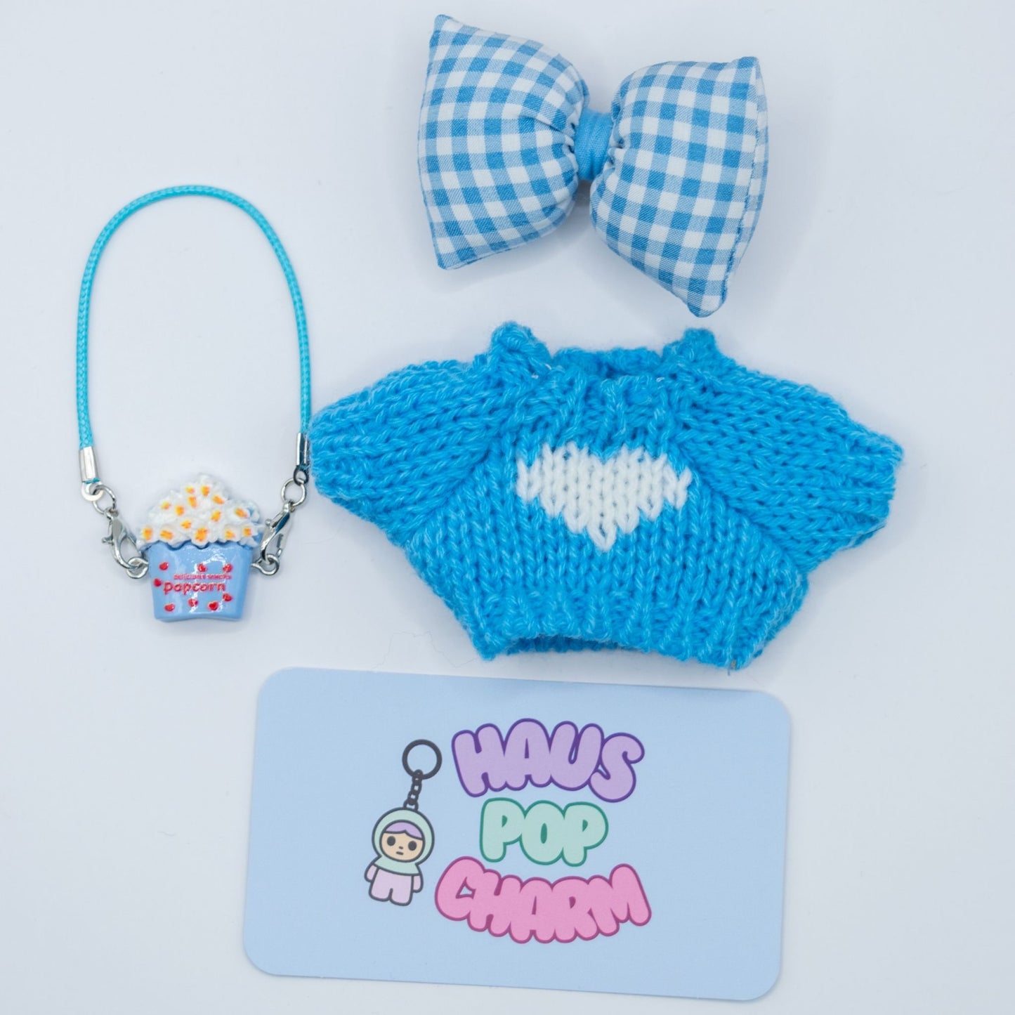 Cute 17cm Doll Clothes 3-Piece Set Various Colors