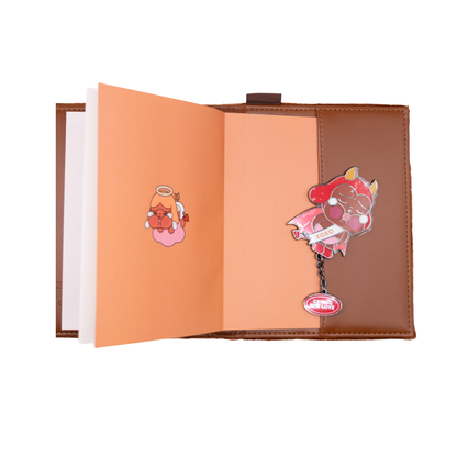 POP MART CRYBABY Crybaby's Tears Series Devil Plush Notebook Badge Set (Limited Edition)