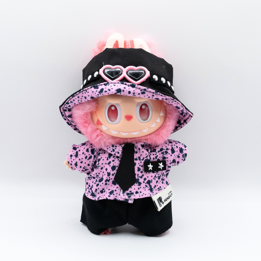 Trendy Outfit 17cm Doll Clothes 4-Piece Set