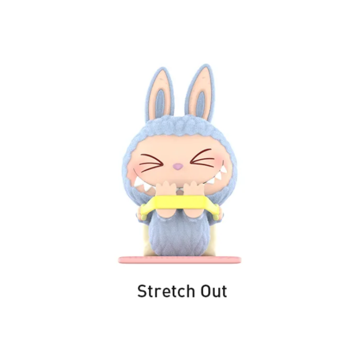 POP MART The Monsters Labubu Lazy Yoga Series Figures