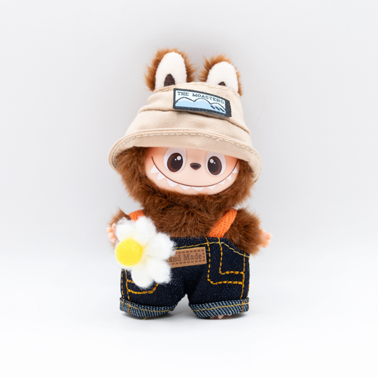 Fall in Wild Inspired Mini Labubu 10cm Doll Clothes 2-Piece Set