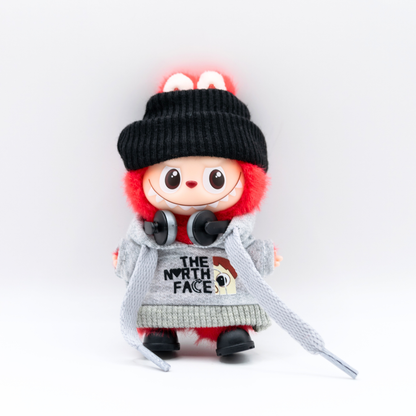 Streetwear Mini Labubu 10cm Doll Clothes 4-Piece Set
