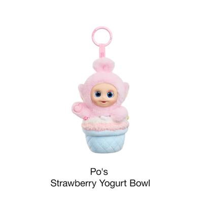 POP MART Teletubbies Afternoon Tea Diary Plush Pendants