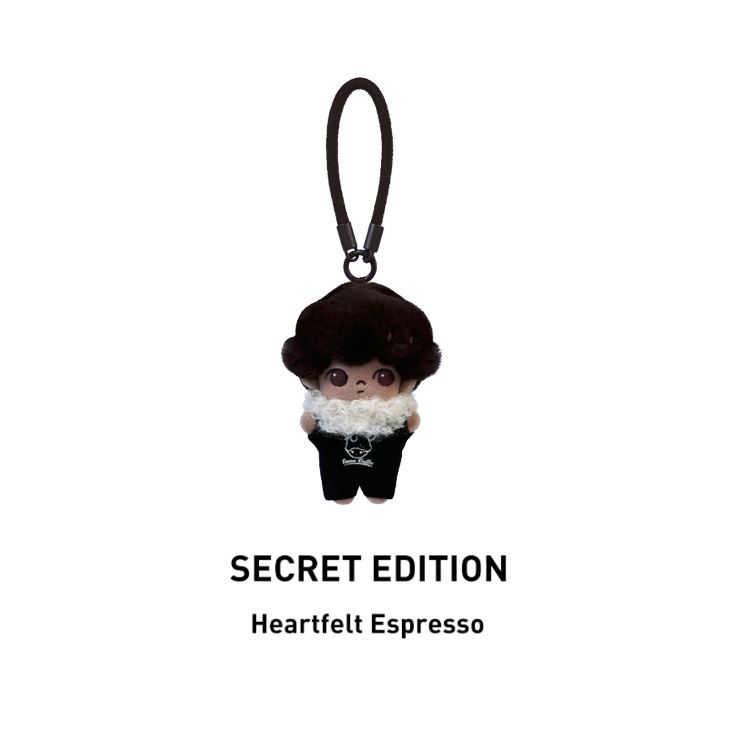 POP MART Dimoo World Crush On Coffee Series Soft-Faced Plush Keychain