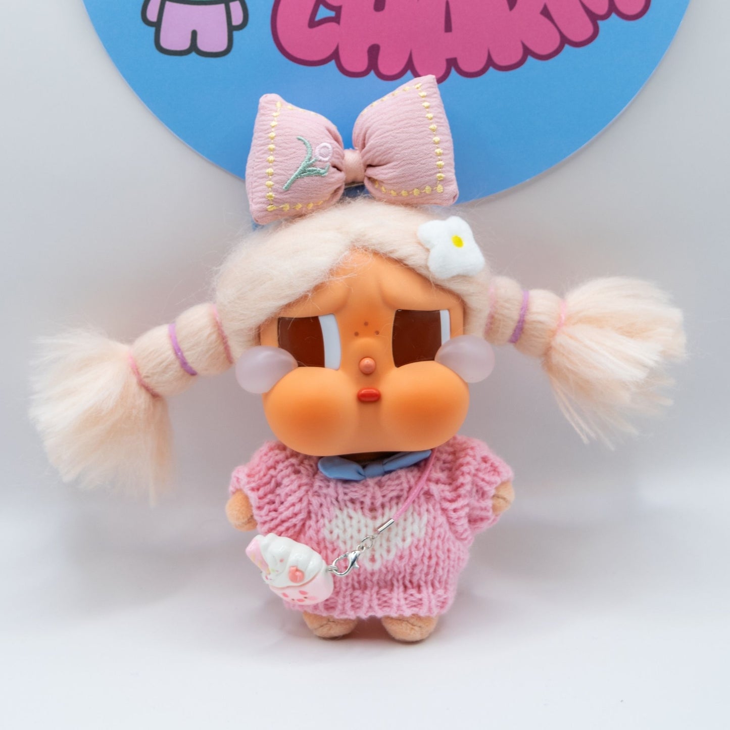 Cute 17cm Doll Clothes 3-Piece Set Various Colors