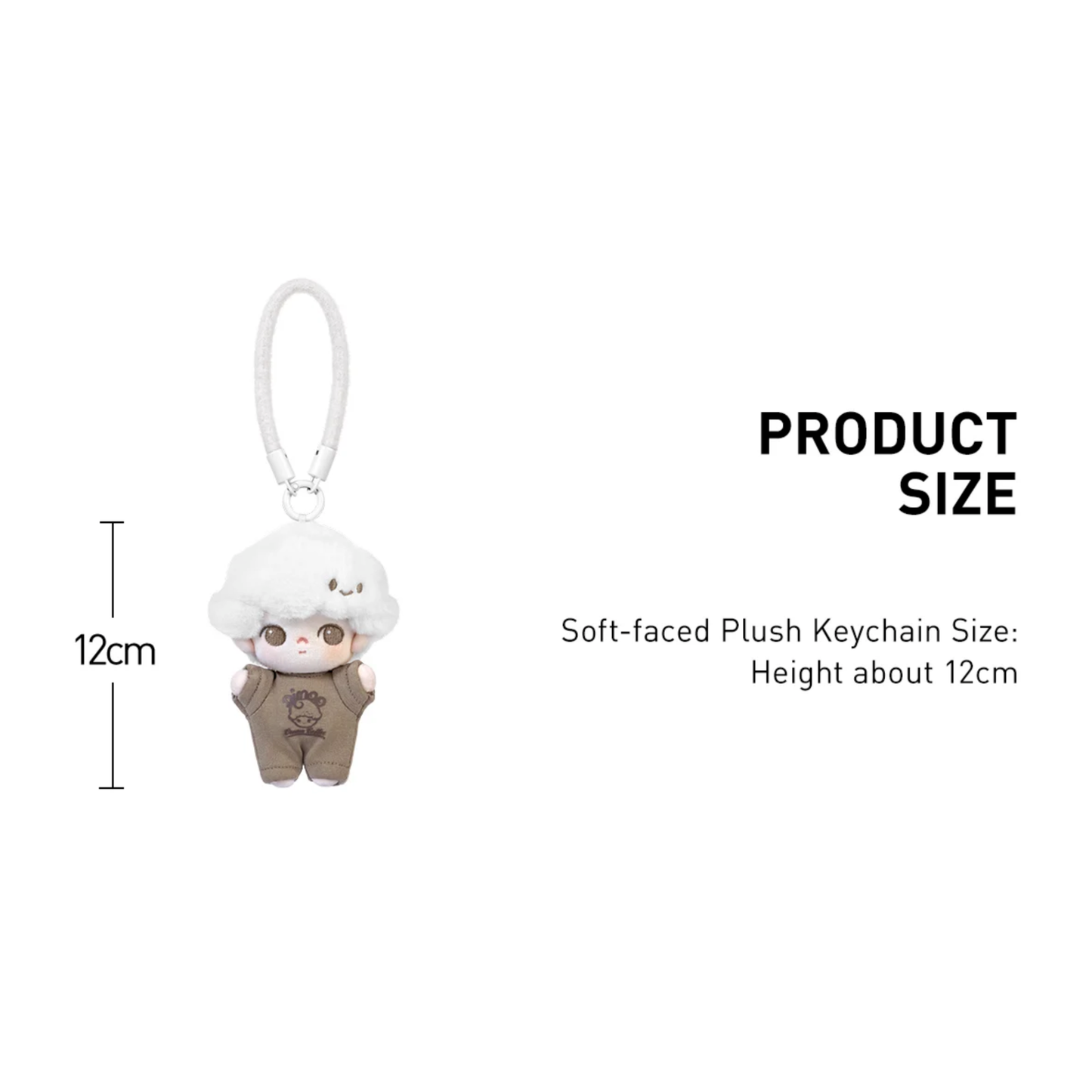 POP MART Dimoo World Crush On Coffee Series Soft-Faced Plush Keychain