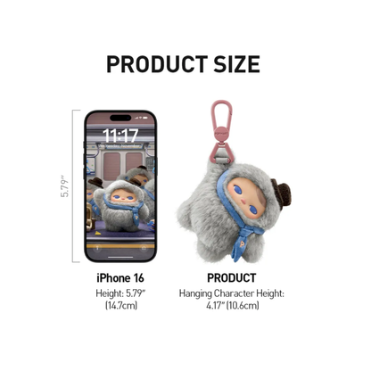 POP MART PUCKY Closed For Today Plush Pendant