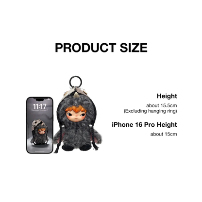 POP MART HIRONO Mist Walker Series Plush Pendant